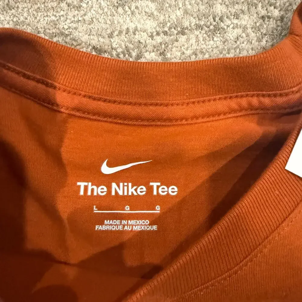 New Nike Texas Longhorns Long Sleeve Size L
